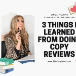 3 Things I Learned From Doing Copy Reviews